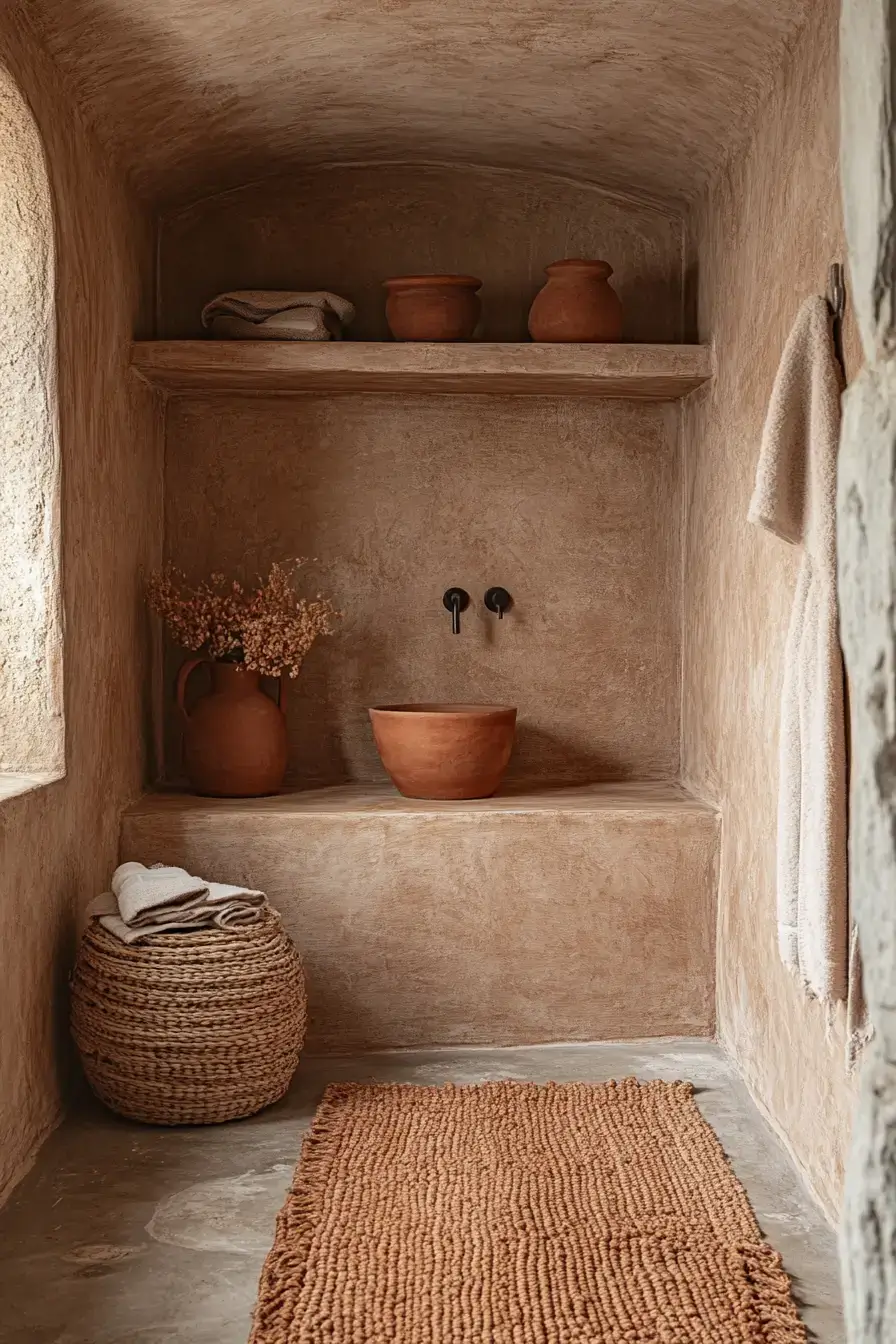 29 Terracotta Bathroom Ideas That Warm Up the Whole House 29