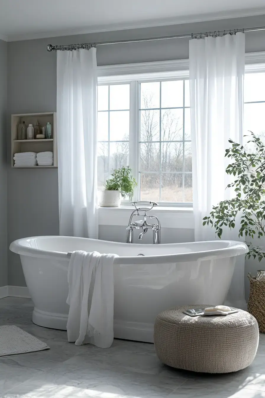 29 Grey Bathroom Ideas That Make the Morning Feel Quieter 29