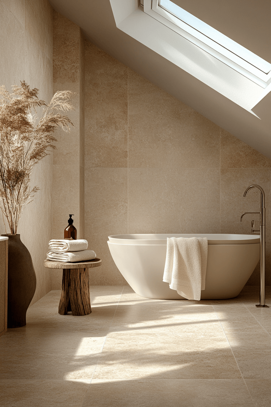Neutral Bathroom Ideas That Feel Soft Without Being Boring 3