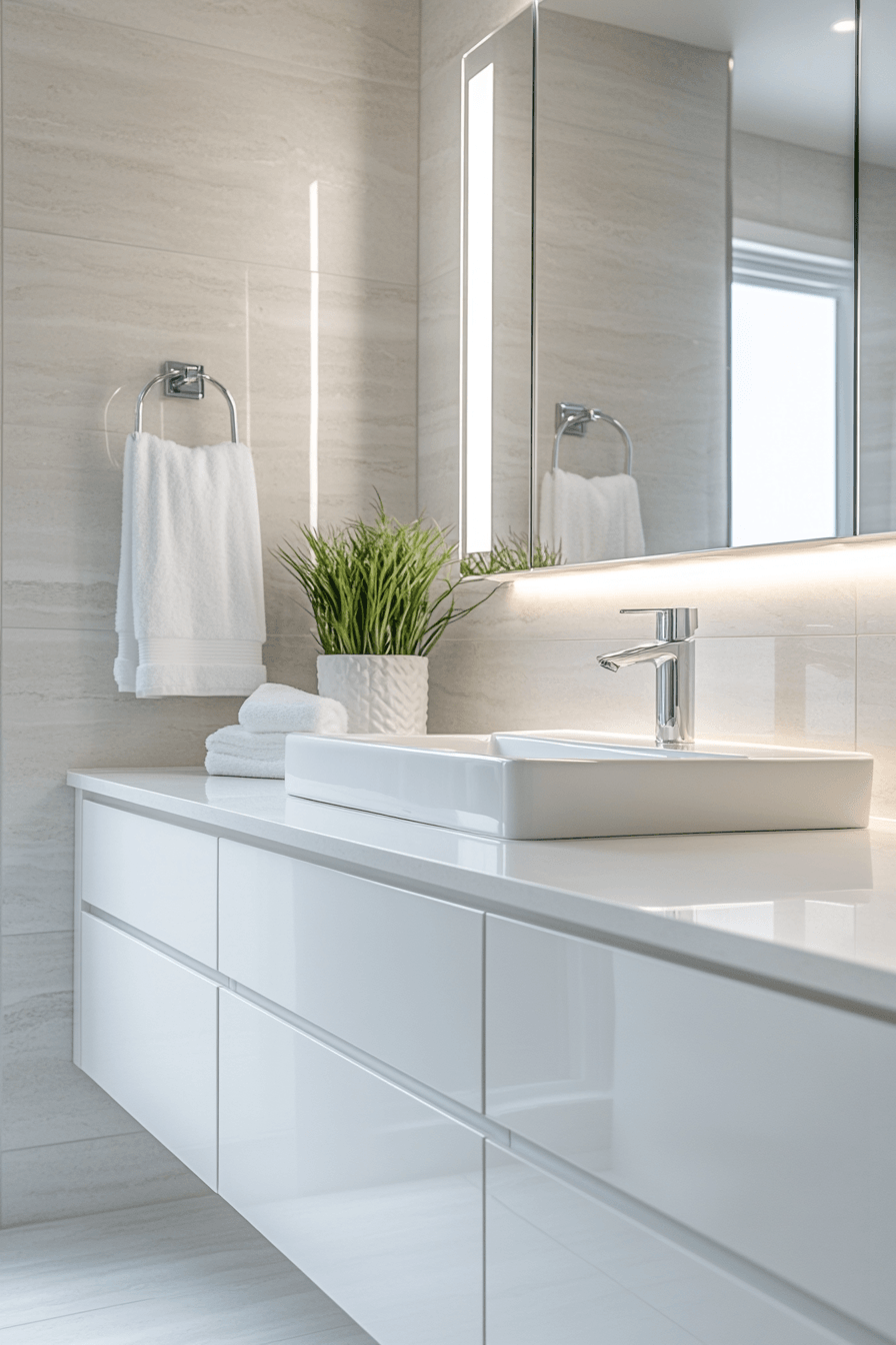 White Bathrooms That Feel Clean Without Feeling Cold 4