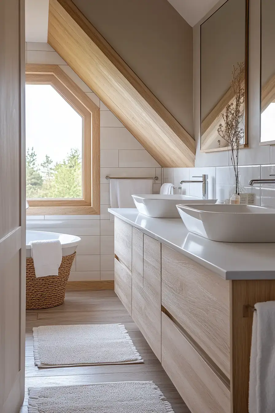 29 Scandinavian Bathroom Ideas That Make Small Spaces Feel Bigger 4