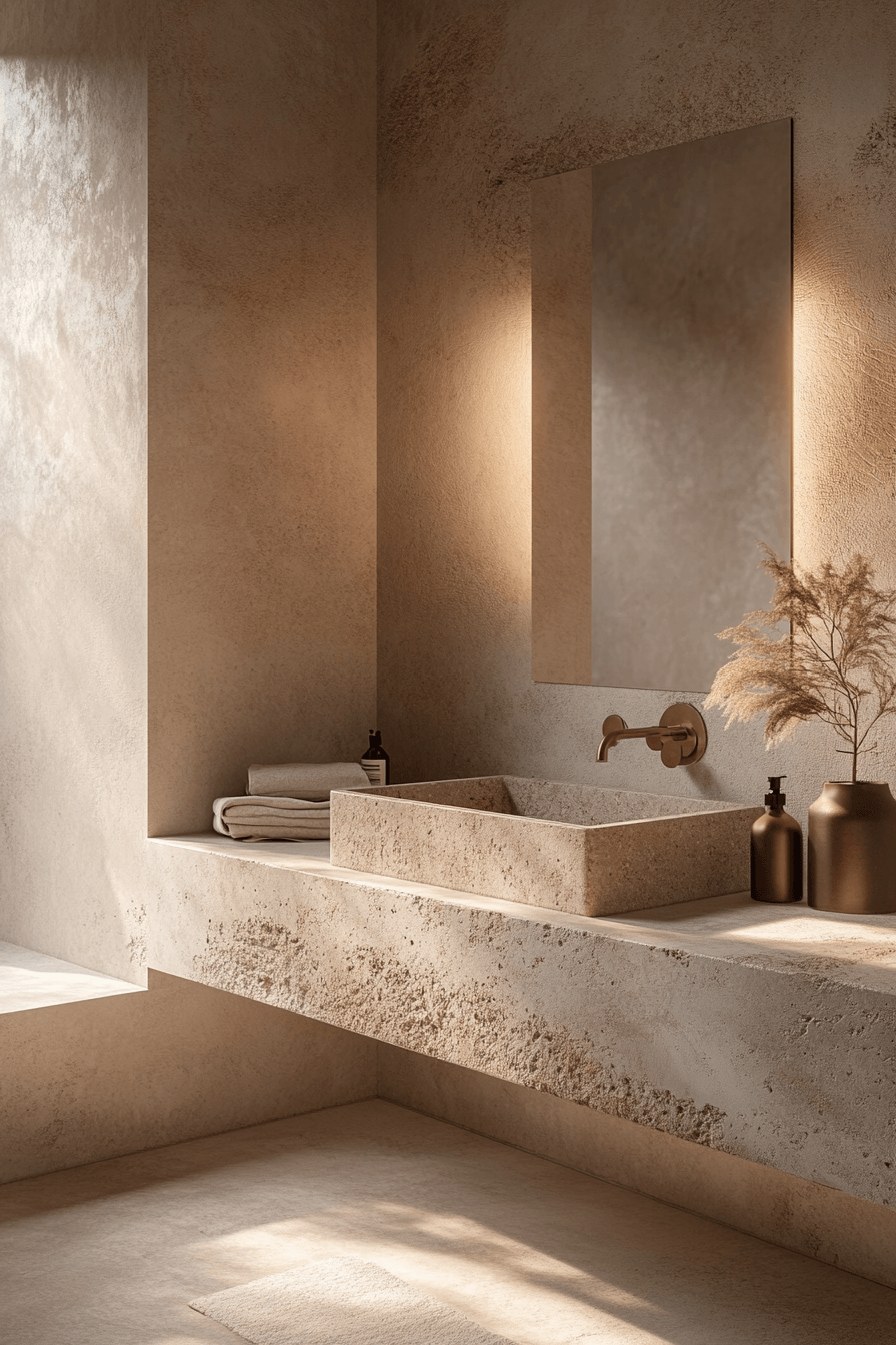 Beige Bathrooms That Feel Warm Without Looking Dated 4