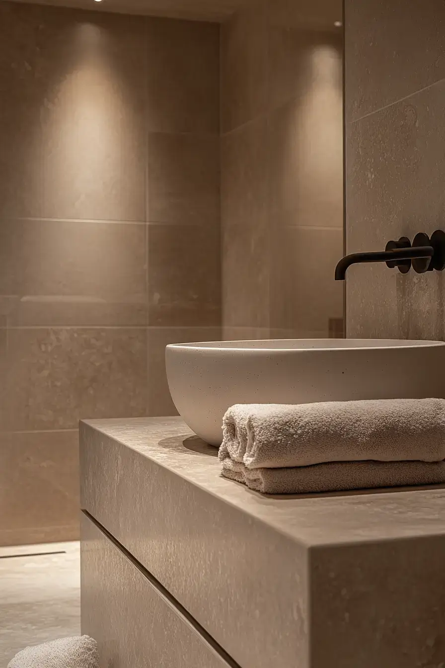 29 Earthy Bathroom Ideas That Feel Like a Warm Morning 5