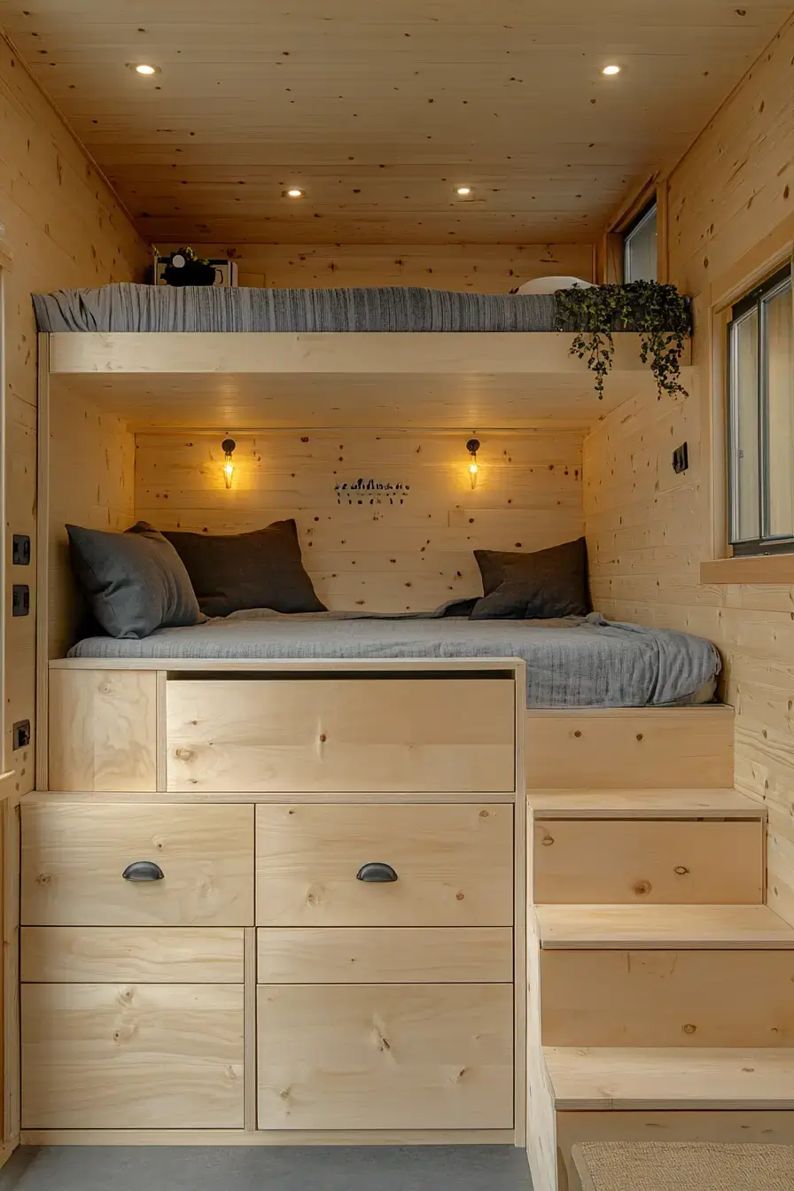 29 Tiny House Interior Ideas That Make 200 Square Feet Feel Like Enough 5