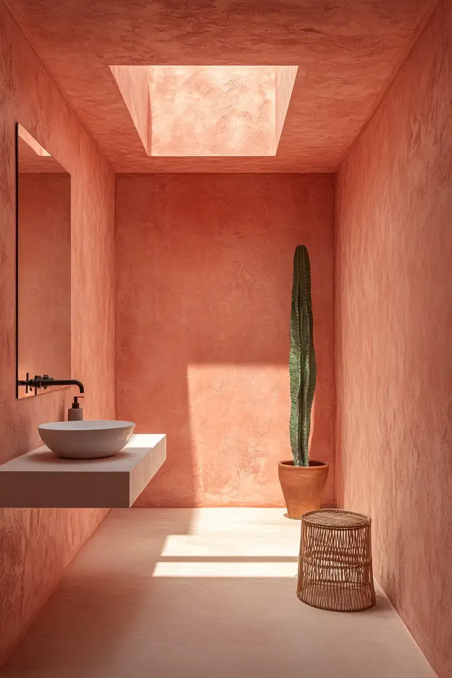 29 Terracotta Bathroom Ideas That Warm Up the Whole House 5