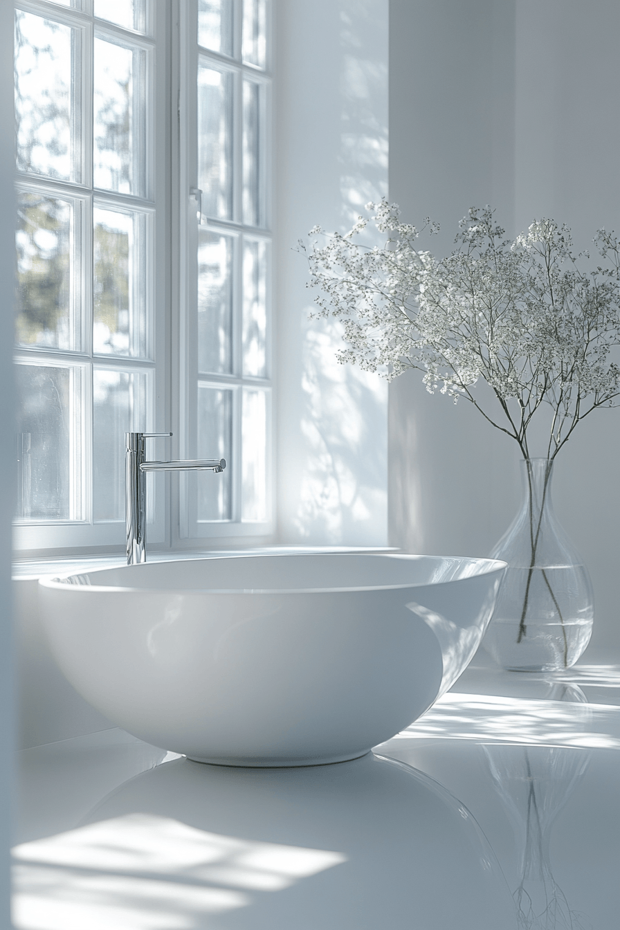 White Bathrooms That Feel Clean Without Feeling Cold 5