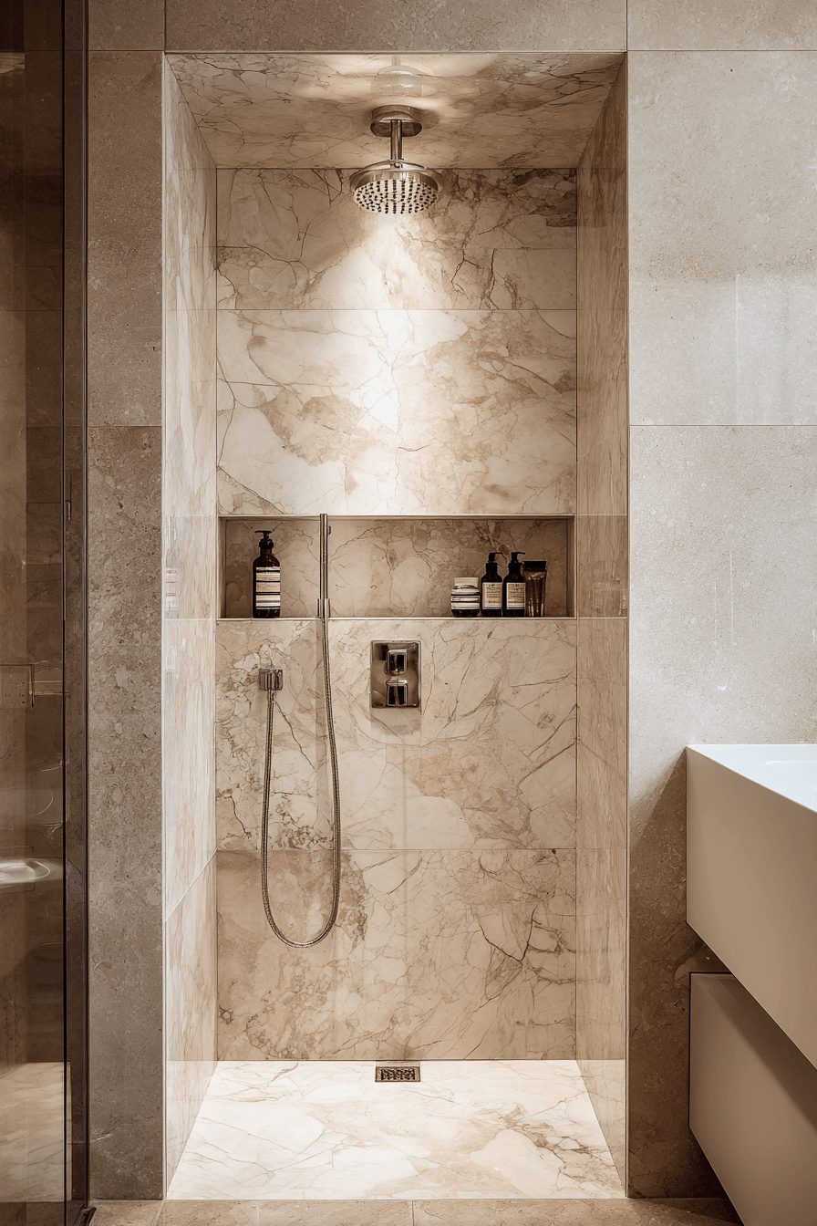 Beige Bathrooms That Feel Warm Without Looking Dated 5