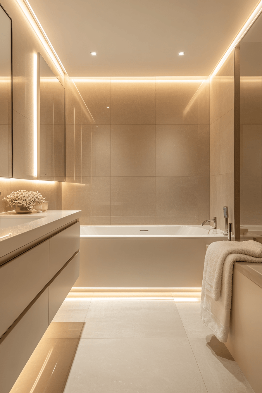 Neutral Bathroom Ideas That Feel Soft Without Being Boring 6