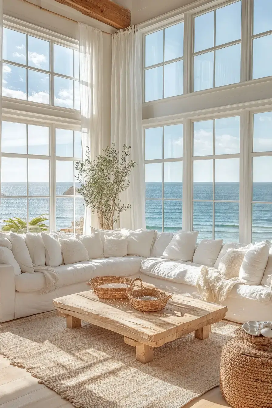 29 Beach House Interior Ideas That Smell Like Salt and Sunscreen 6