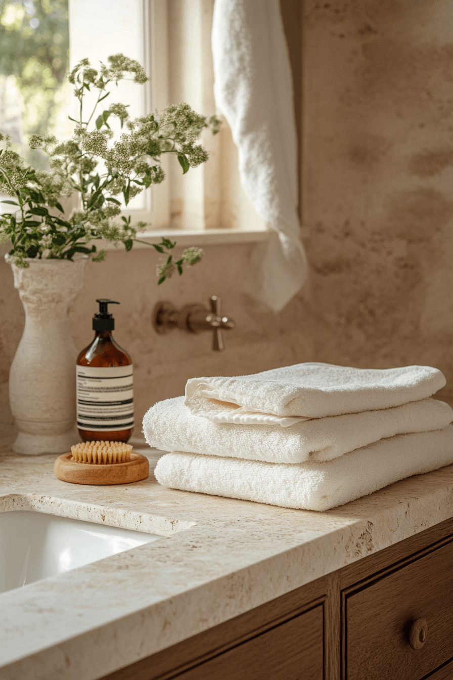 Cozy Bathrooms That Feel Like a Warm Towel Right Out of the Dryer 6