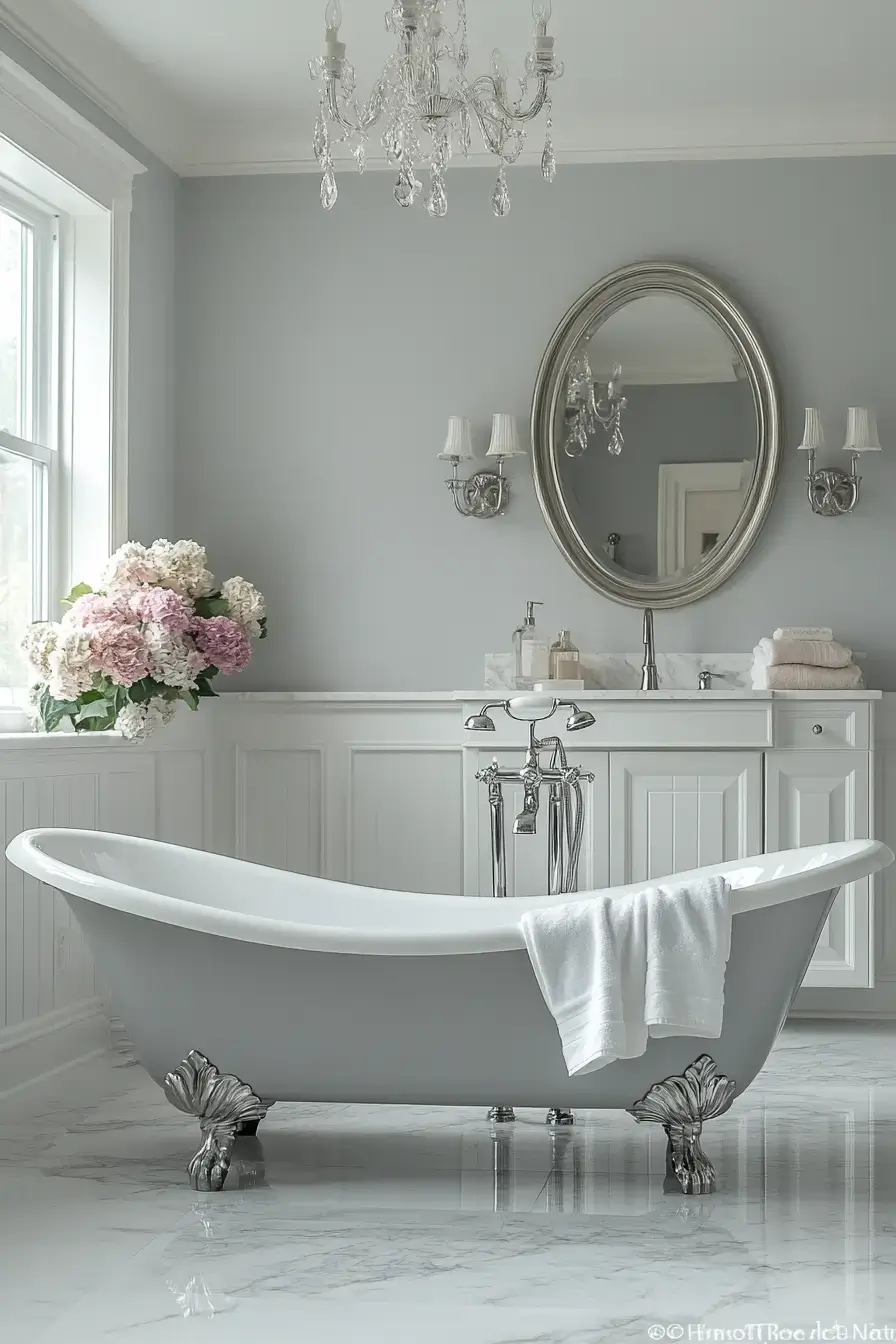 29 Grey Bathroom Ideas That Make the Morning Feel Quieter 6