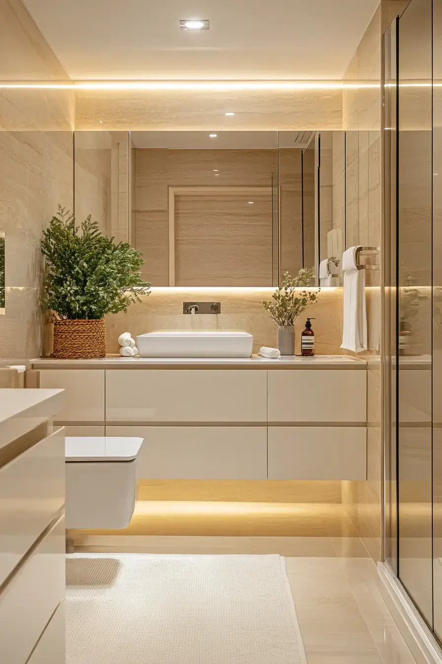 29 Apartment Bathroom Ideas That Work With What You Have 6