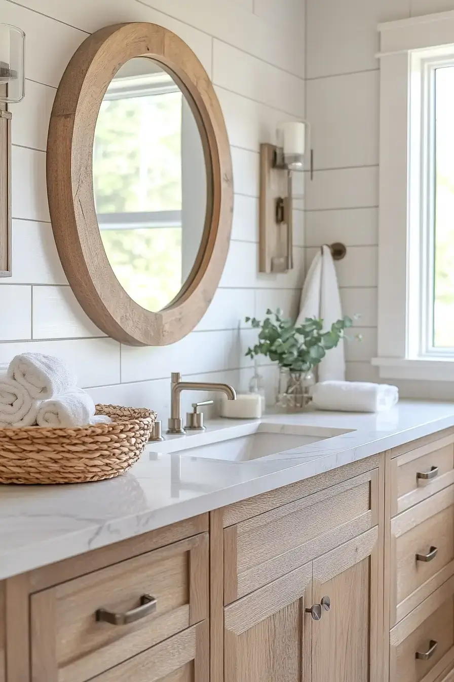 29 Cottage Bathroom Ideas That Slow Down the Morning 6