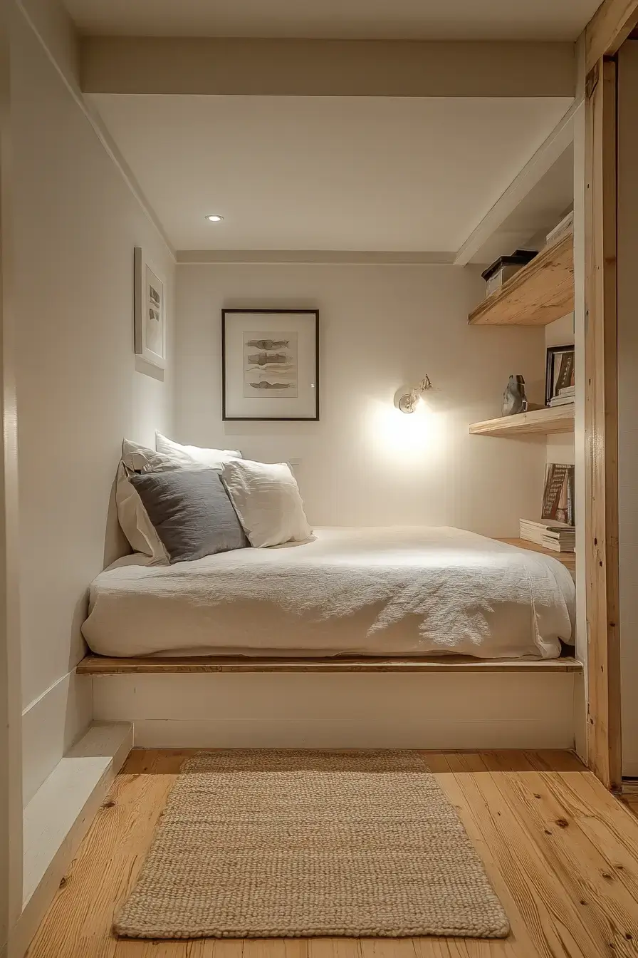 29 Small Guest Bedroom Ideas That Make a Tiny Room Feel Intentional 7