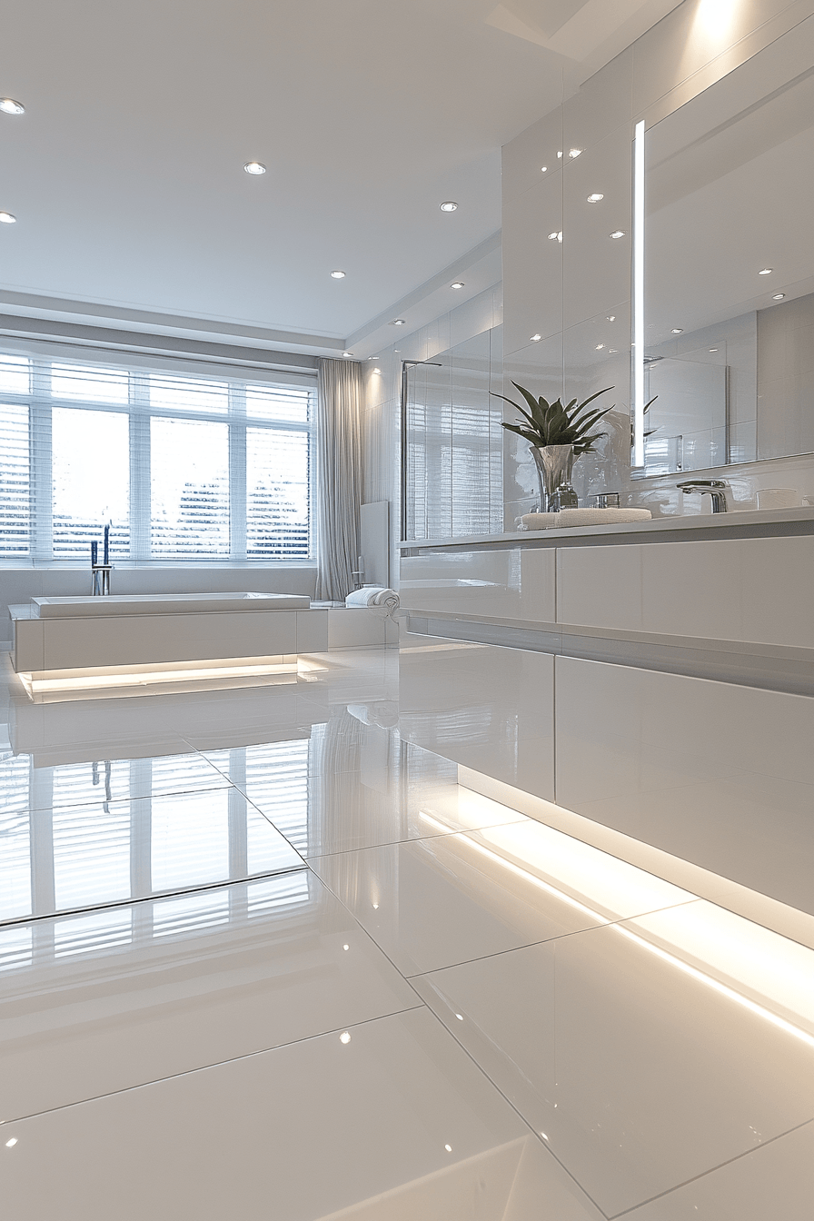 White Bathrooms That Feel Clean Without Feeling Cold 7