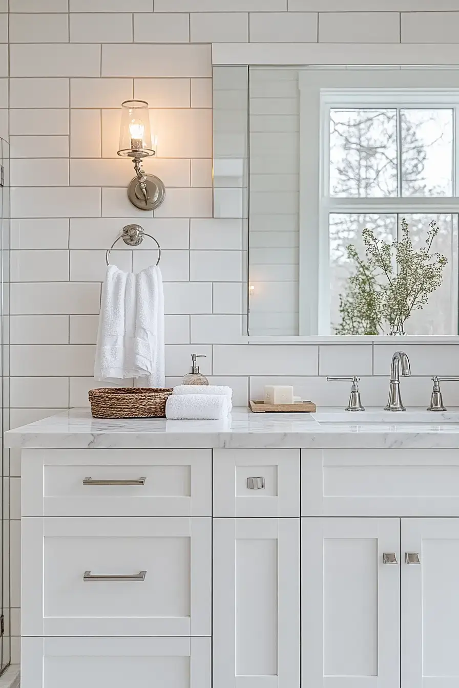 29 Scandinavian Bathroom Ideas That Make Small Spaces Feel Bigger 7