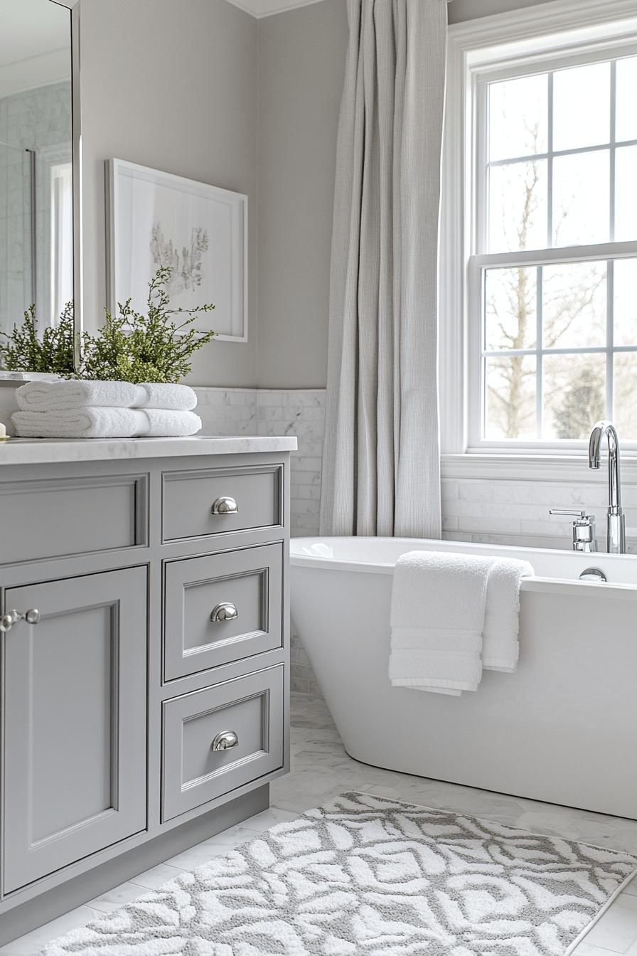 Cozy Bathrooms That Feel Like a Warm Towel Right Out of the Dryer 8
