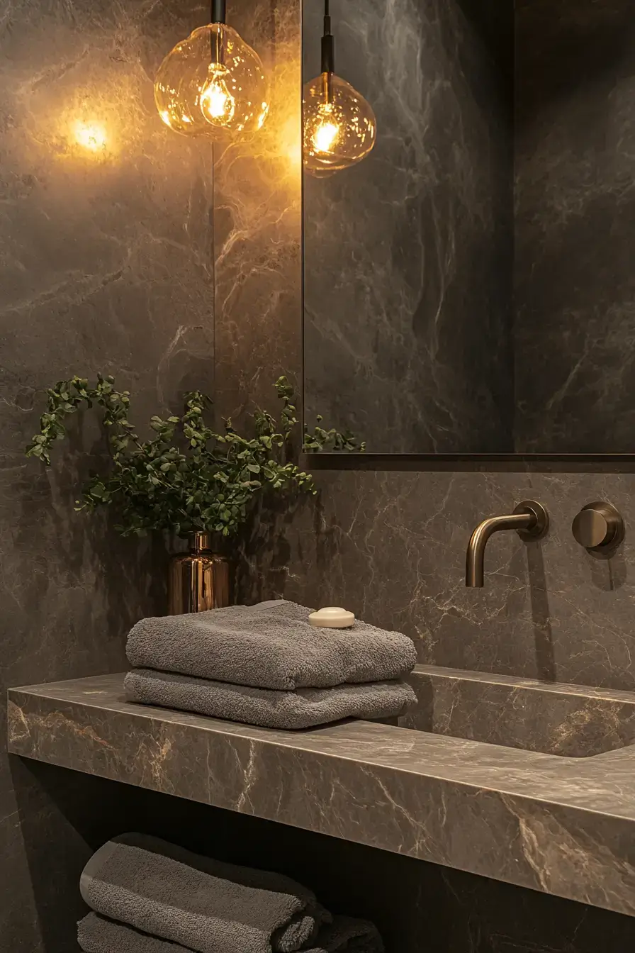 29 Grey Bathroom Ideas That Make the Morning Feel Quieter 8