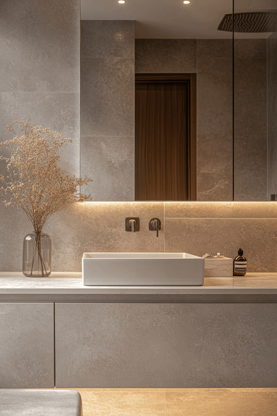 Neutral Bathroom Ideas That Feel Soft Without Being Boring 8