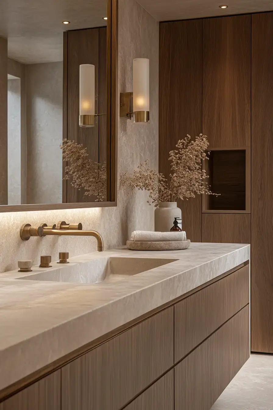 29 Dark Bathroom Ideas That Make the Day Feel Over 8