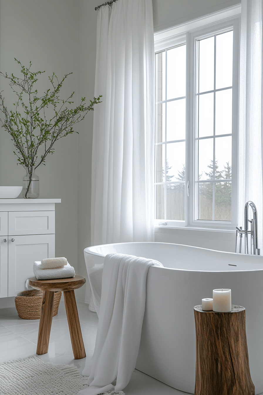 White Bathrooms That Feel Clean Without Feeling Cold 9