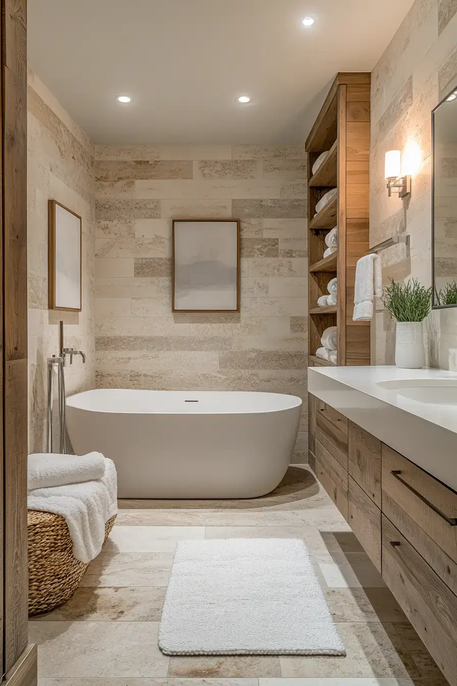 29 Apartment Bathroom Ideas That Work With What You Have 9