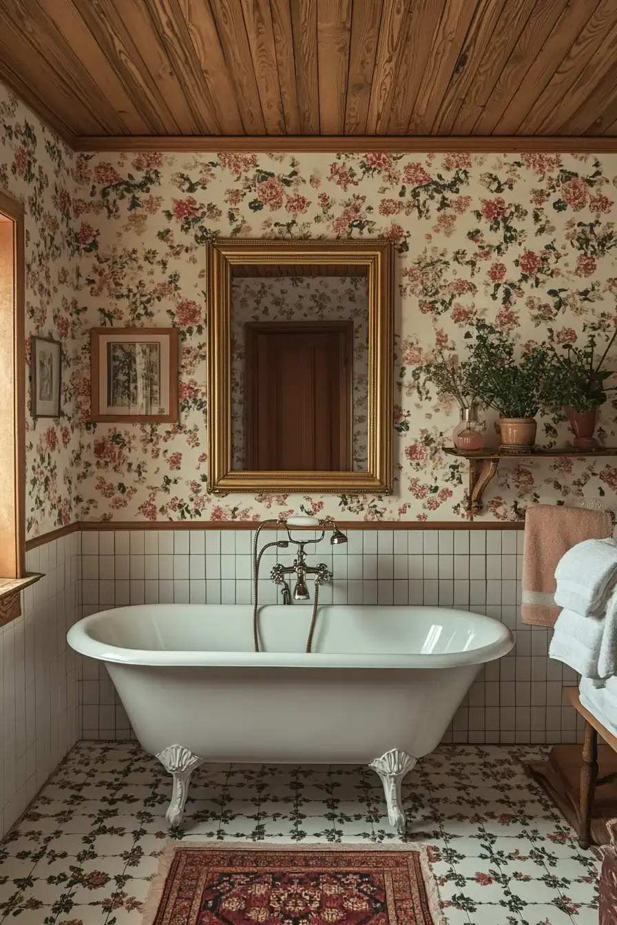 29 Vintage House Interior Ideas That Feel Like a Well-Loved Estate Sale 9