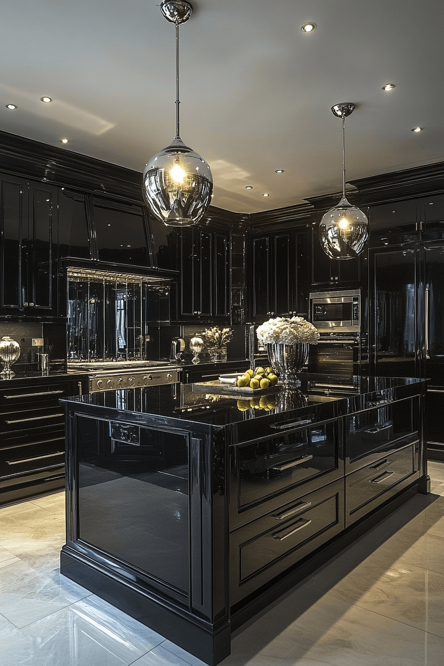 Art Deco Kitchens That Mix Brass Appliances with Real Cooking 9