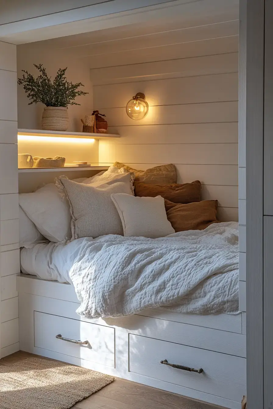 29 Tiny House Interior Ideas That Make 200 Square Feet Feel Like Enough 9