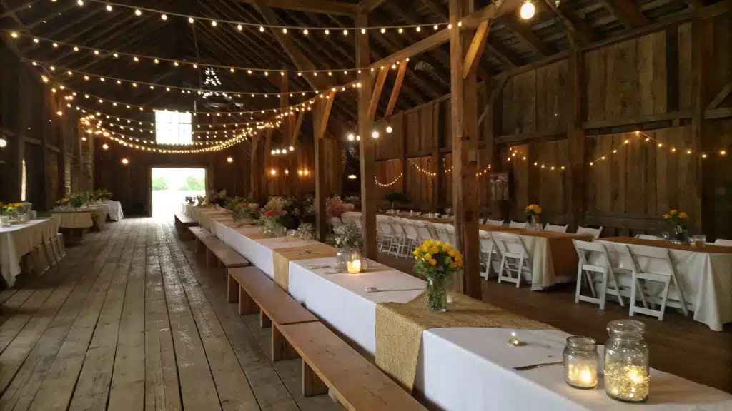 29 Barn Wedding Ideas That Do Not Need a Makeover 31 barn wedding