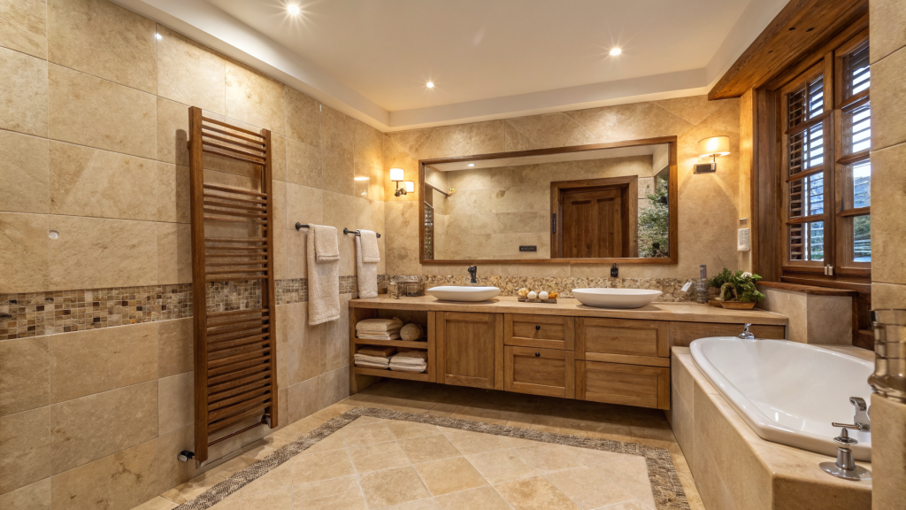 Beige Bathrooms That Feel Warm Without Looking Dated 34 beige bathroom