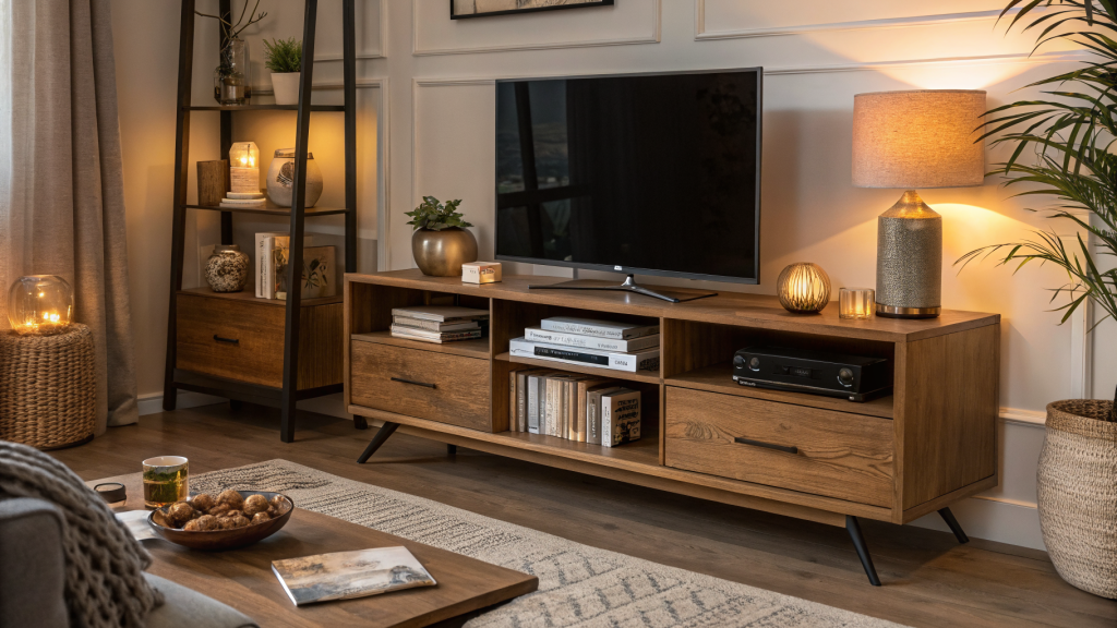 21 Entertainment Center Ideas That Actually Hide the Cords 32 entertainment center ideas