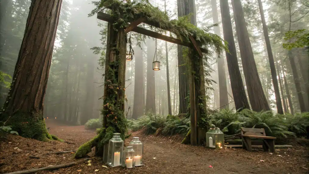 29 Forest Wedding Ideas That Let the Woods Write the Script 181 forest wedding ideas