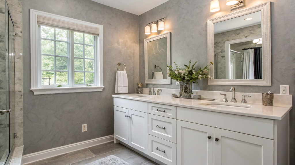 Grey Bathroom Ideas That Feel Calm Without Going Stark 33 grey bathroom ideas