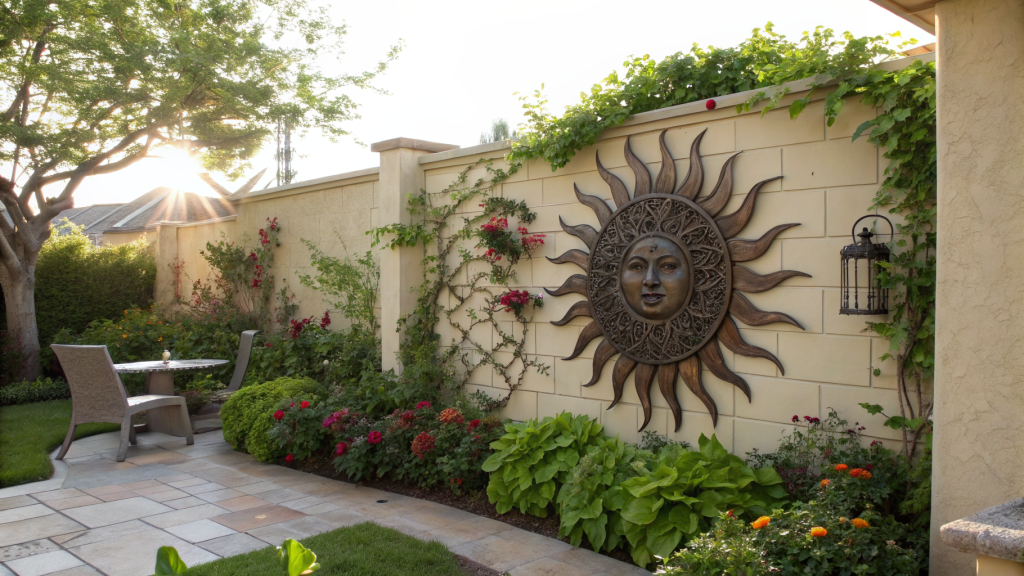 23 Outdoor Wall Art Ideas That Survive the Weather 31 outdoor wall art