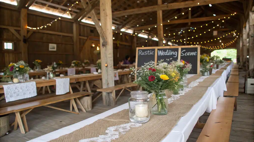 29 Rustic Wedding Decor Ideas That Look Better With a Little Dirt 35 rustic wedding decor
