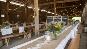 rustic wedding decor