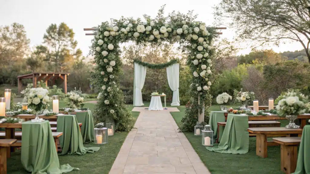 29 Sage Green Wedding Ideas That Come From the Garden 151 sage green wedding