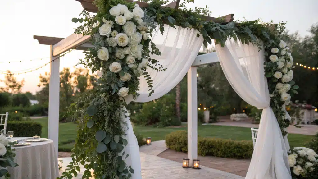 29 Wedding Arch Ideas That Hold More Than Flowers 241 wedding arch