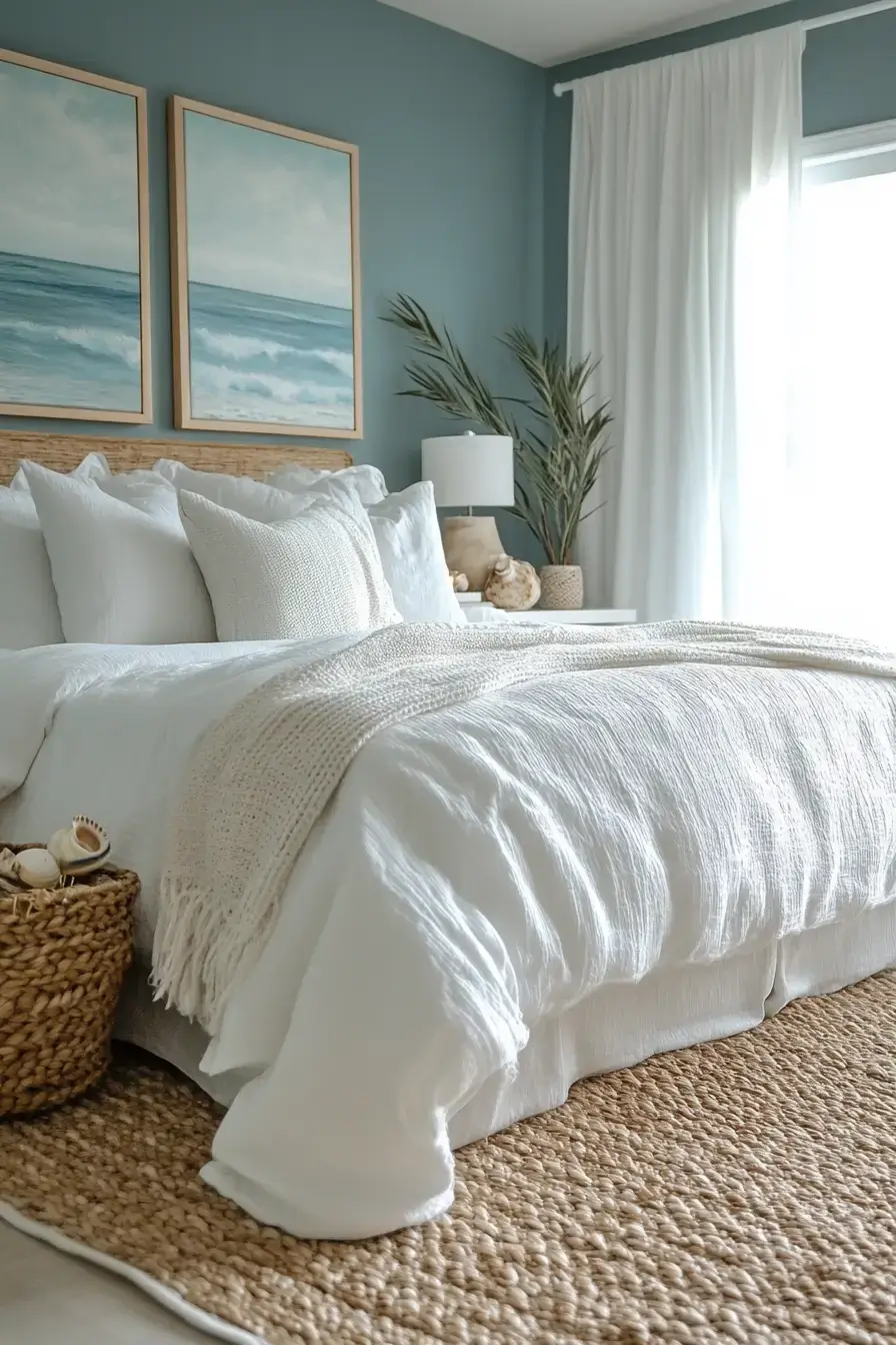29 Ocean Themed Bedroom Ideas That Echo the Tide Without the Cliché 1 ocean themed bedroom