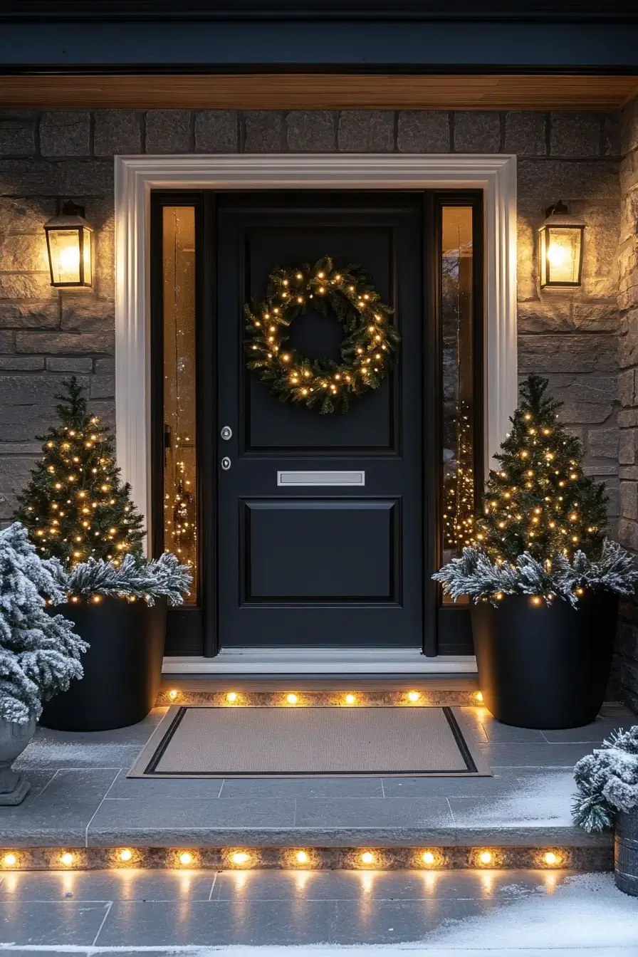 23 Front Porch Christmas Decor Looks That Last Through January 1 front porch christmas decor