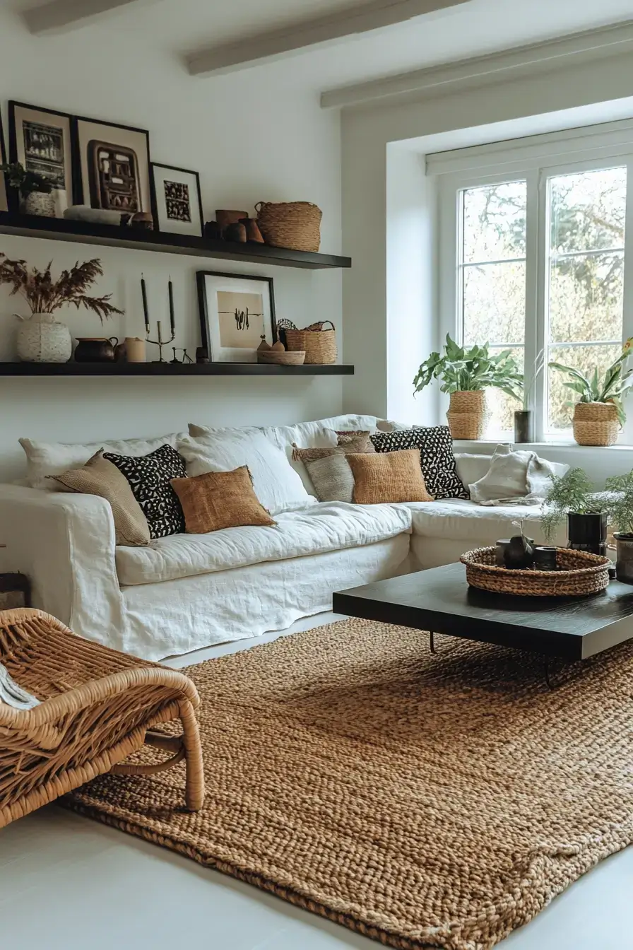 29 Afro Boho Living Room Ideas That Feel Lived-In, Not Staged 1 afro boho living room