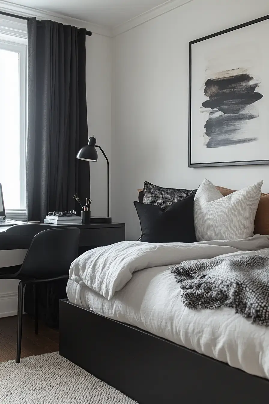 21 Teen Boy Bedrooms That Balance Posters and Actual Sleep 1 teen boy bedroom