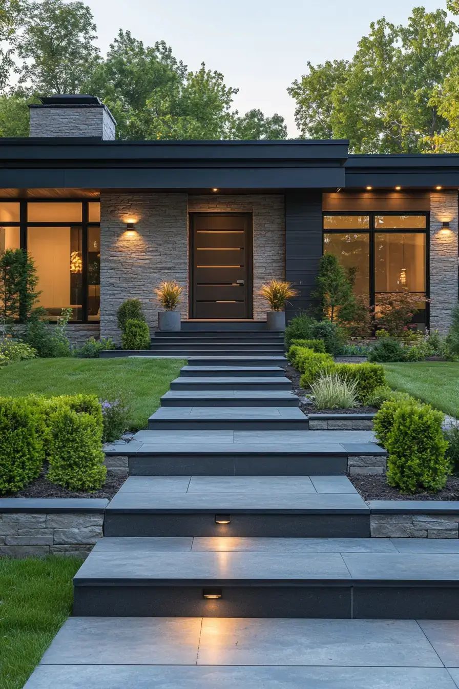 27 Front Yard Landscaping Ideas That Greet the Mail Carrier Right 1 front yard landscaping