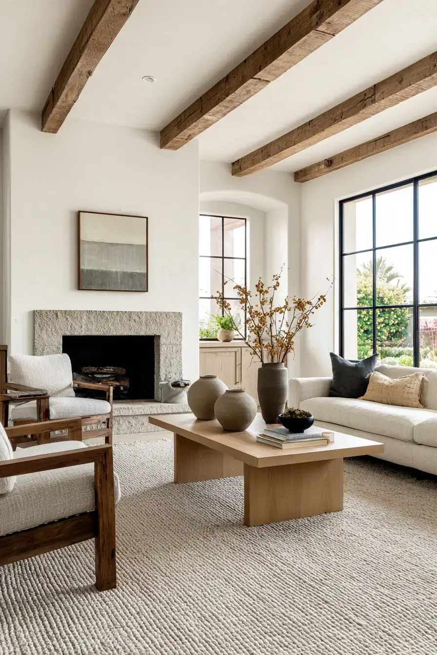 29 Rustic Living Room Decor Ideas With Honest, Worn-In Warmth 1 rustic living room decor