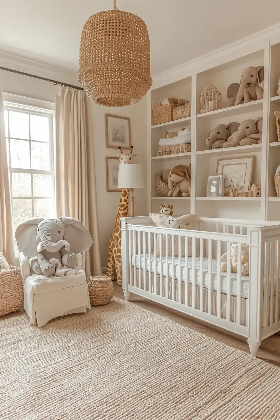 29 Safari Baby Room Ideas for a Soft Little Wild Side 1 safari baby room