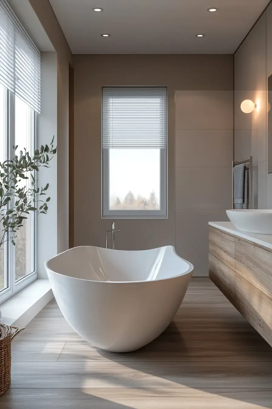 29 Bathroom Inspo Ideas for a Calmer Start to the Day 1 bathroom inspo