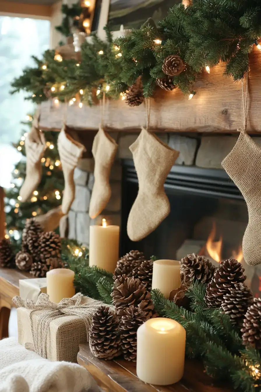 29 Rustic Christmas Decor Ideas for a Slow, Simple Holiday 1 rustic christmas decor