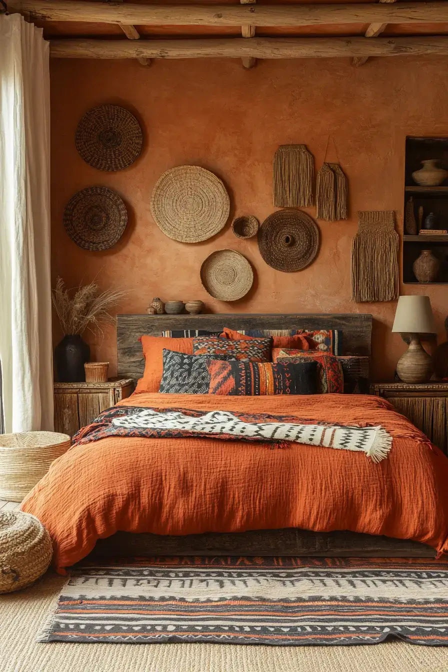 29 Afro Boho Bedroom Ideas That Turn Sleep Spaces Into Sanctuaries 1 afro boho bedroom