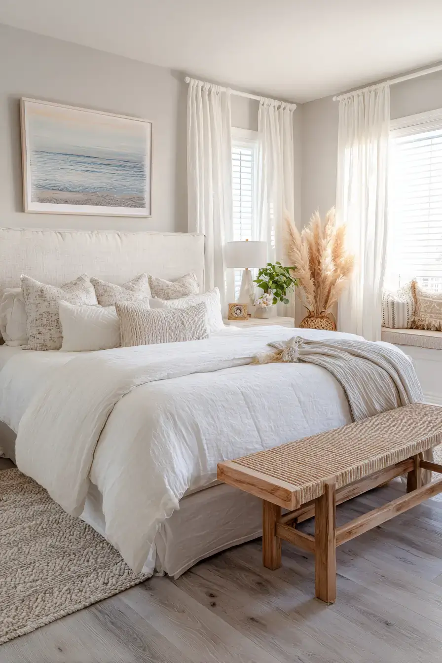 29 Coastal Bedroom Ideas That Borrow the Ease of a Beach Morning 1 coastal bedroom ideas
